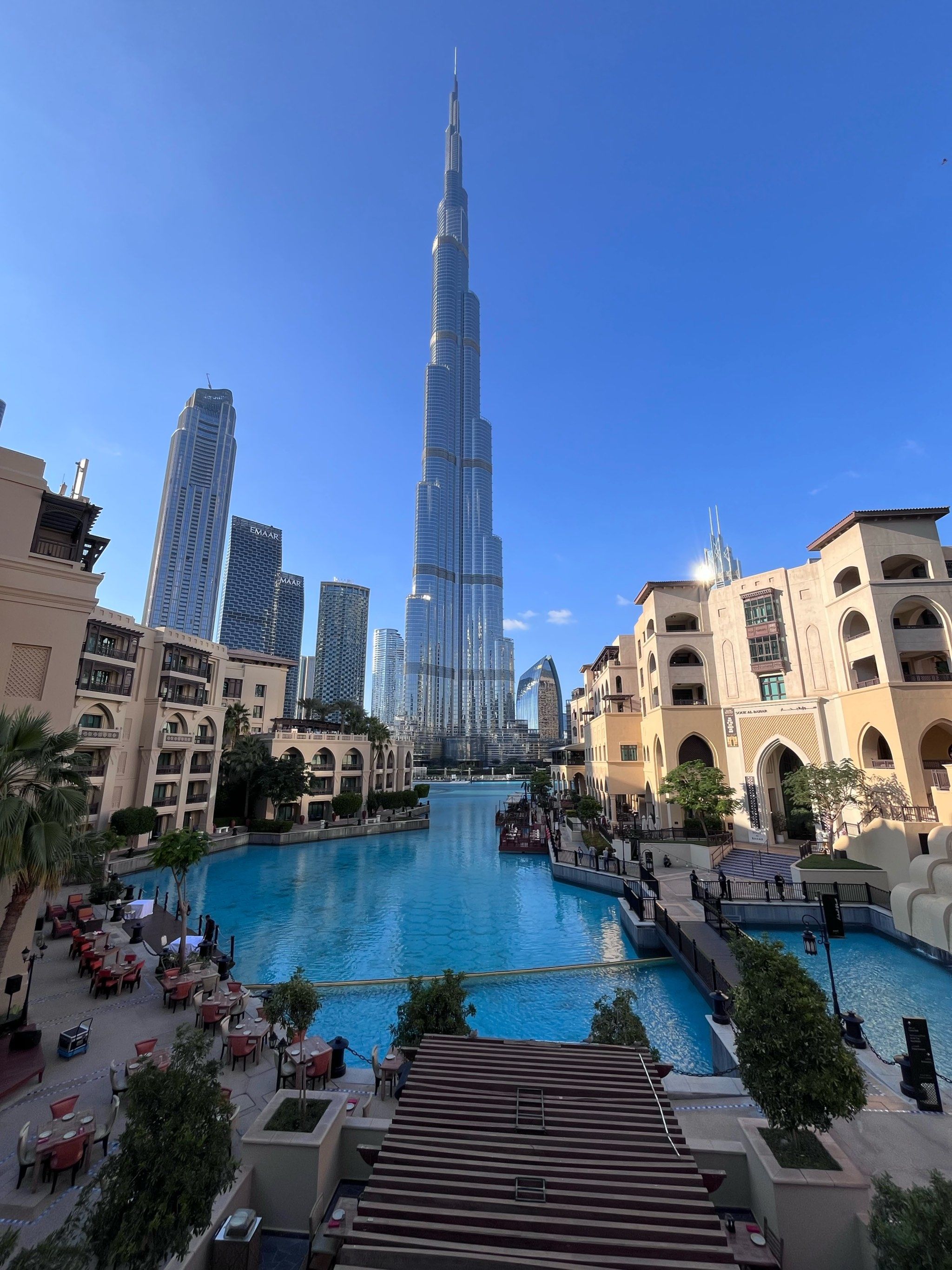 迪拜哈利法塔最佳观赏角度