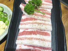 猪五花肉-牛人·雪花牛·木炭烤肉(昆山陆家店)