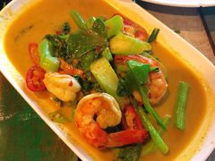 红咖喱炒虾仁-Doo Dee Thai Food(Issan/Isaan/Esan)