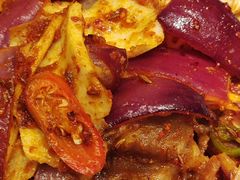 铁板孜然牛三样-北李妈妈菜(鲁能城店)