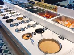 自助调料区-港畔赶海蒸汽海鲜烧烤自助(仙螺岛店)