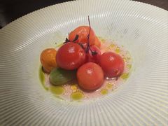 紫苏话梅糖浸小彩茄子-本处·素食·融合料理(南油店)