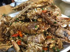 椒盐皮皮虾-四川小胡子海鲜(丁村万人海鲜广场店)