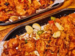 料理烤老味道鸡块-老东镇啤酒屋海鲜加工·蒸汽海鲜·海鲜烧烤(台东店)