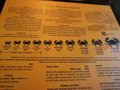 菜单-Ministry of Crab(科伦坡店)