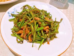 豆角肉丝-陈阿婆鱼头泡饼·京味菜(复兴路店)