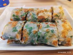 葱饼卷牛肉-台北楚楚园馅饼粥(虹桥南丰城店)