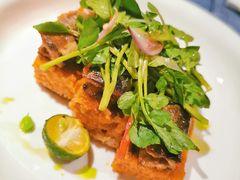 香煎沙丁鱼柳佐地中海风味番茄汁-弦月窗LUNETTE BY AMANDA(复兴路店)