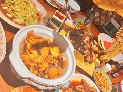 牛肉锅包-蒙古苍狼蒙餐