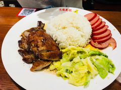 黑椒烤鸭拼红肠-陈光记烧腊(长寿路店)