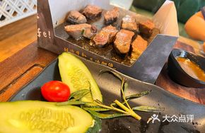 Stone-Grilled Grain-Fed Ribeye Steak