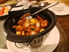 干锅沙姜鸡-惠州白鹭湖雅居乐喜来登度假酒店-采悦轩中餐厅