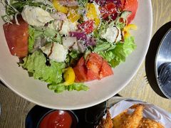 希腊沙拉-机器人火炉披萨