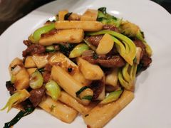 XO酱牛肉炒年糕-日昌餐馆(亦庄店)
