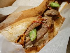 滇香菌菇牛肉法棍三明治-星巴克(天津火车站店)