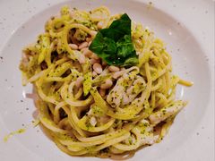 罗勒松子鸡肉奶油意面-百特喜·意大利餐厅(八佰伴镇江店)