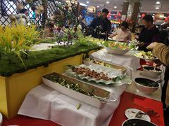 自助取餐区-东方苑自助餐厅(稻香湖景酒店)