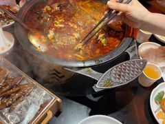 -探鱼·鲜青椒爽麻烤鱼(广州欣荣广场店)