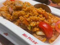 酱香烤肠饭-米斯特比萨(罗斯福店)