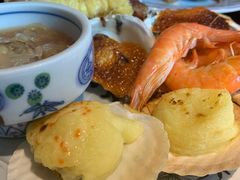 芝士焗扇贝-松子料理(白家庄店)