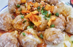Shrimp Roe and Pork Dry-Drained Dumplings