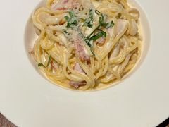 奶油蘑菇烟肉意大利面-Bistro 63 创意融合料理(广粤天地店)