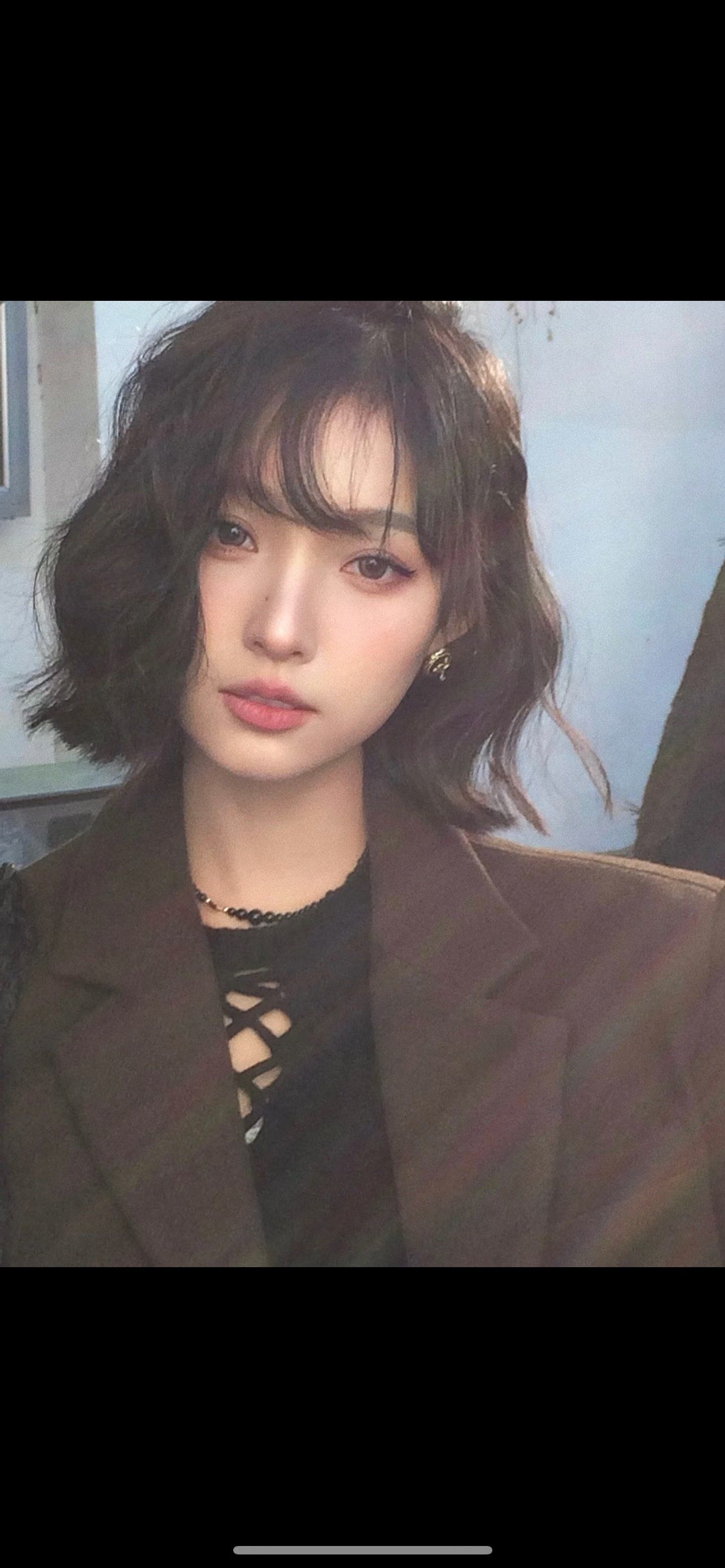 看韩女短发潮流