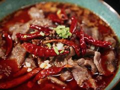 水煮牛肉-小放牛炒菜馆(军校店)