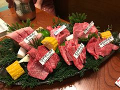 各种部位的松阪牛-松阪牛焼肉M(法善寺横丁店)