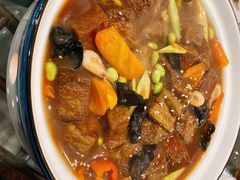 养生黑豆腐煲-呼吸森林·生态农庄农家乐私房菜