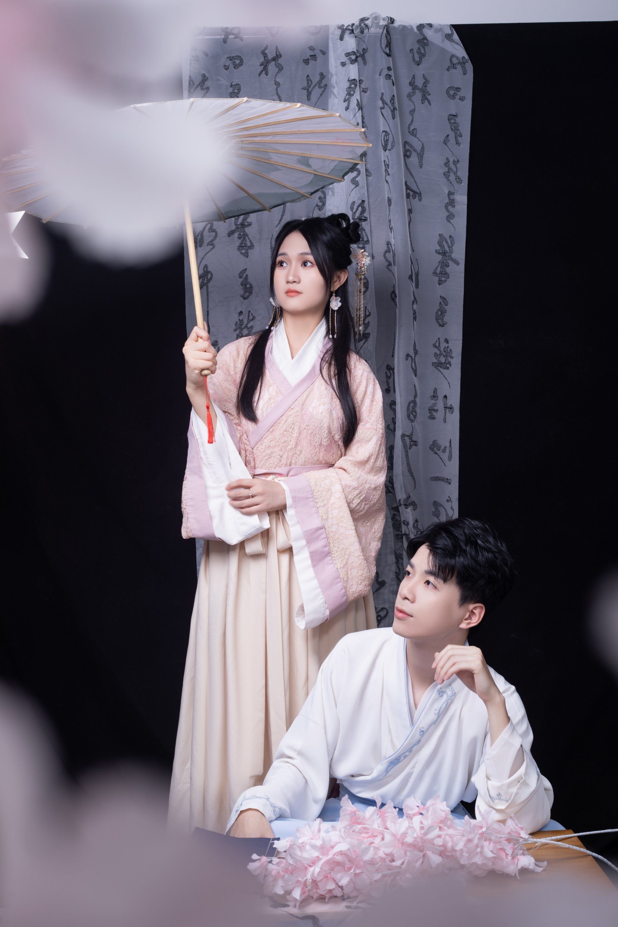 情侣汉服写真//汉服新中式