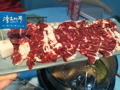 鲜雪花牛肉-湾区九号鲜切牛肉火锅(明珠南路店)