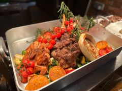 烤羊排-广州中心皇冠假日酒店-环市食坊·海鲜自助餐厅