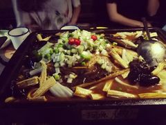 蒜香味-探鱼·鲜青椒爽麻烤鱼(中天广场店)