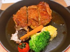 脆皮蜜汁鸡排-香樟花园法式铁板烧(恒隆广场店)