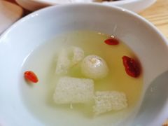 竹荪鸽蛋汤-竹里馆·淮扬菜·功夫茶(老门东店)