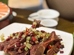 手抓扇子骨-醉美东江·三文鱼