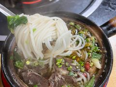 牦牛肉砂锅饵丝-银同牦牛肉火锅