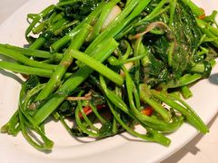 虾酱炒空心菜-肥仔文澳门猪骨煲(南京西路店)
