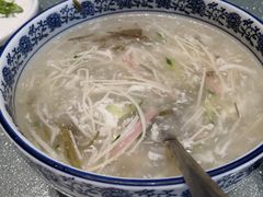 莼菜三丝银鱼羹-翠山·映月湖景餐厅(映月湖公园店)