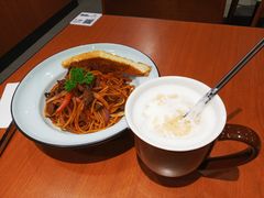 黑椒牛柳炒意面-魏斯理汉堡(西安沣东吾悦店)