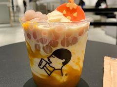 捣蛋南瓜雪糕杯-喜茶(上海五角场万达店)