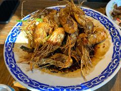 老头儿油爆沼虾-老头儿油爆虾(胜利河美食街店)
