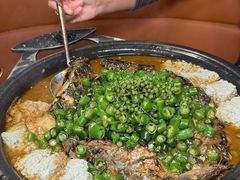 -探鱼·鲜青椒爽麻烤鱼(银泰城店)