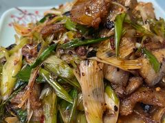 青蒜回锅肉-良泉足疗