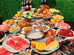 -釜御山海鲜烤肉火锅自助(新城市中心店)