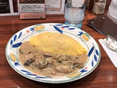 牡蛎忌廉蛋包饭-北极星(梅田店)