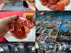 -霞涌市场海鲜摆卖区