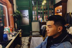 -595barbershop美式油头