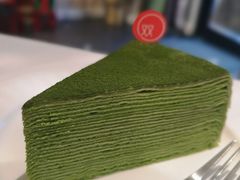 抹茶千层蛋糕-双风车咖啡馆 Twin Windmills(六道口店)